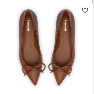 Larroude Lee flats leather